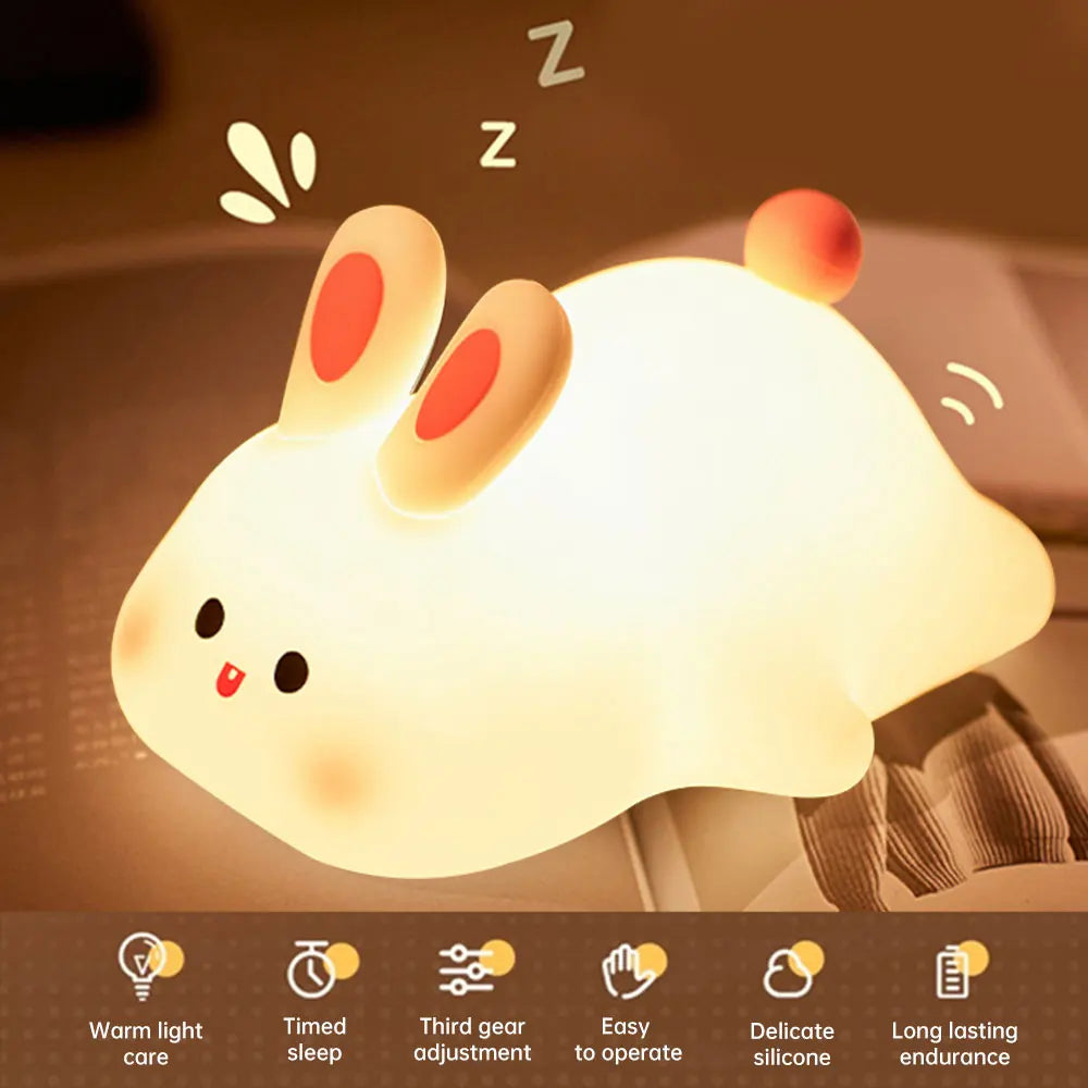 Rabbit Silicone Lamp